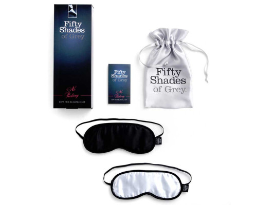 Набор из двух масок на глаза Soft Blindfold Twin Pack