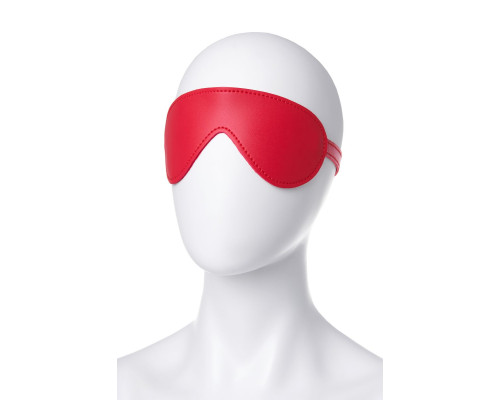 Красная маска Anonymo из искусственной кожи