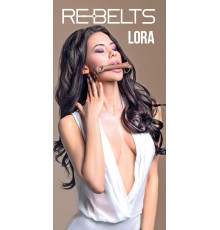 Кляп-трензель Lora с металлическими кольцами