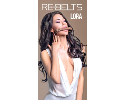 Кляп-трензель Lora с металлическими кольцами