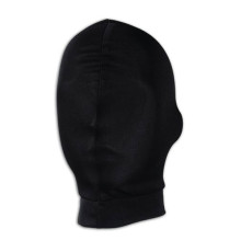 Черная глухая маска на голову