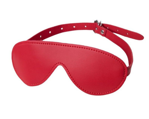 Красная маска Anonymo из искусственной кожи