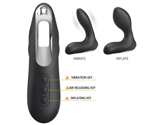 Вибромассажер простаты Leonard с функцией расширения