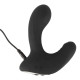 Черная анальная вибропробка с функцией расширения RC Butt Plug with 3 functions