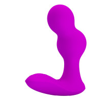 Лиловый вибростимулятор простаты Terrance с пультом ДУ