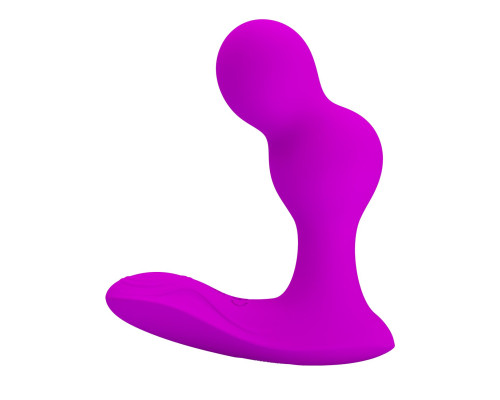 Лиловый вибростимулятор простаты Terrance с пультом ДУ