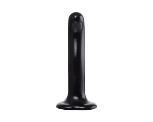 Черный стимулятор для пар P G-Spot Dildo Size M - 18 см.