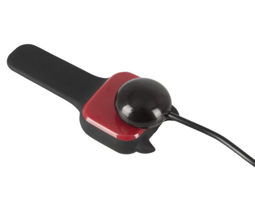 Черный вибромассажер простаты с нагревом и ротацией Prostate Plug - 14,5 см.