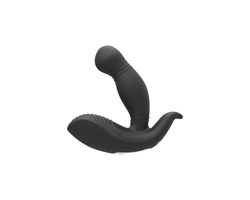 Черный вибромассажер простаты PROSTATE HERO