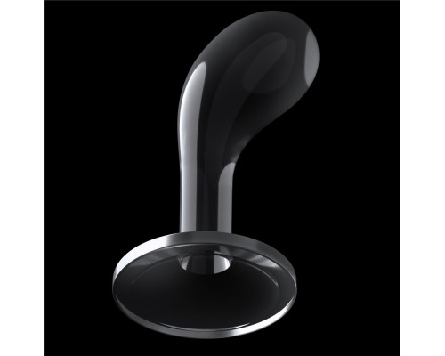 Прозрачный стимулятор простаты Flawless Clear Prostate Plug - 15 см.