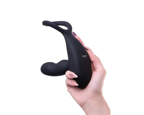 Черный стимулятор простаты Maud с вибрацией