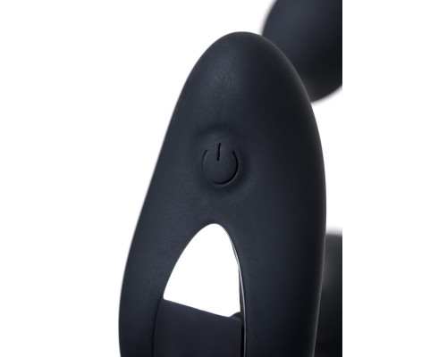 Черный вибромассажер простаты Vela - 12 см.