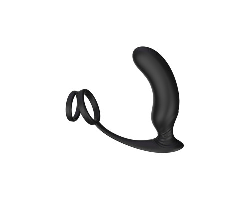 Черный массажер простаты REMOTE P-PLEASER