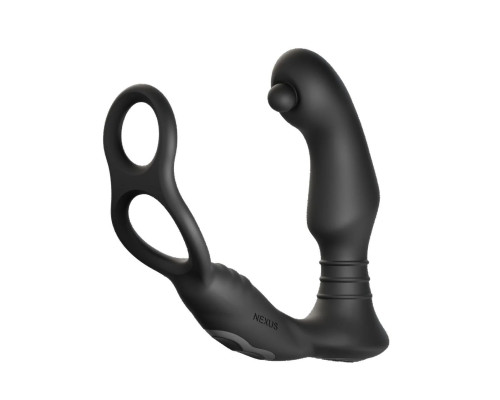 Черный массажер простаты Nexus Simul8 Orbit Edition