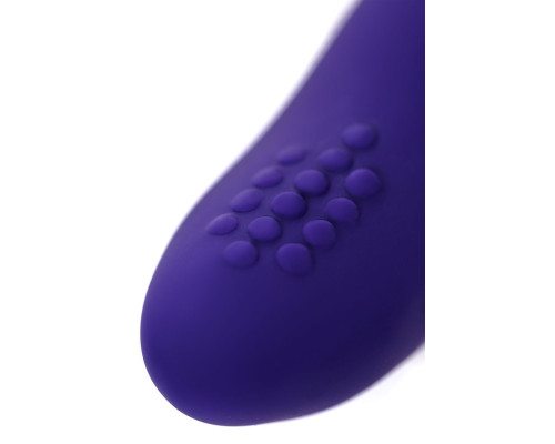 Фиолетовый вибростимулятор простаты Bruman - 12 см.