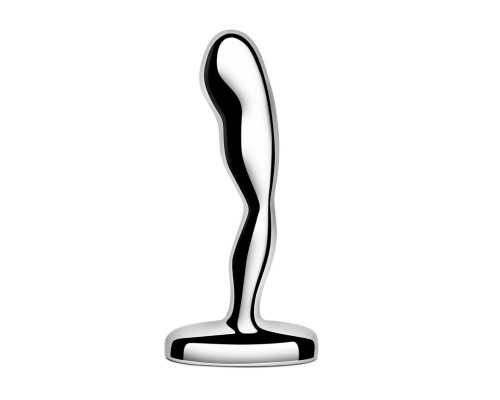 Стальной стимулятор простаты Stainless Steel Prostate Plug - 11,5 см.