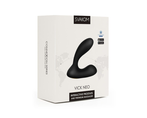 Интерактивный вибромассажер простаты и промежности Vick Neo