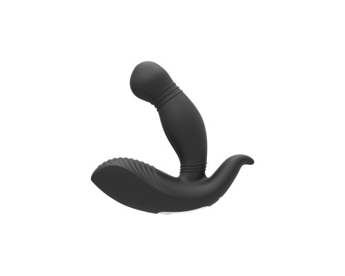 Черный вибромассажер простаты PROSTATE HERO