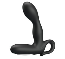 Чёрный вибростимулятор простаты Barrack