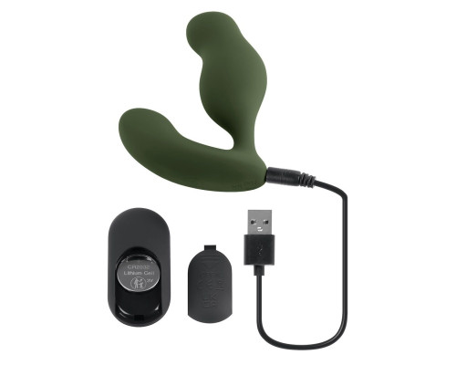 Вибромассажер простаты The Sergeant цвета хаки