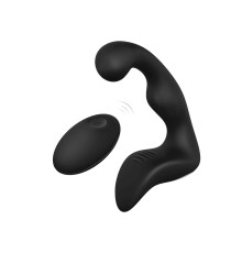 Черный вибромассажер простаты REMOTE BOOTY PLEASER