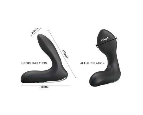 Вибромассажер простаты Leonard с функцией расширения