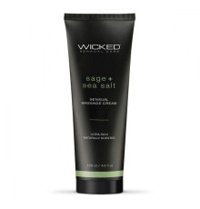 Массажный легкий крем WICKED Sage plus Sea Salt - 120 мл.
