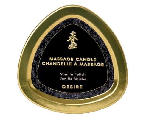 Массажная свеча Vanilla Fetish с ароматом ванили - 170 мл.