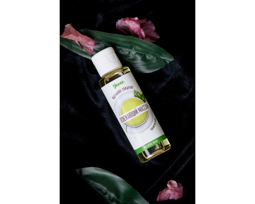 Масло для массажа «Освежающий массаж» с ароматом зеленого чая и мяты - 50 мл.