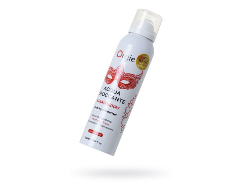 Шипучая увлажняющая пена для чувственного массажа Orgie Acqua Croccante - 150 мл.