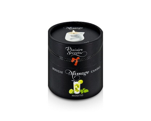 Массажная свеча с ароматом мохито Bougie de Massage Mojito - 80 мл.