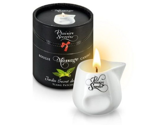 Массажная свеча с ароматом иланг-иланга и пачули Jardin Secret Des Iles Ylang/pat - 80 мл.