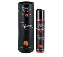 Массажное масло с ароматом клубники Huile de Massage Gourmande Fraise des Bois - 59 мл.