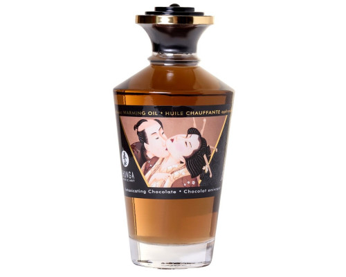 Массажное интимное масло с ароматом шоколада - 100 мл.
