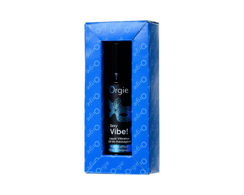 Гель для массажа ORGIE Sexy Vibe Liquid Vibrator с эффектом вибрации - 15 мл.