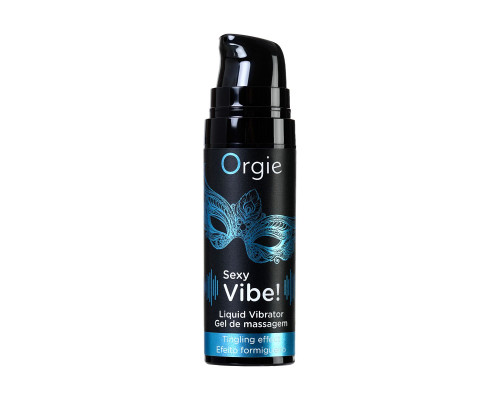 Гель для массажа ORGIE Sexy Vibe Liquid Vibrator с эффектом вибрации - 15 мл.