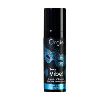 Гель для массажа ORGIE Sexy Vibe Liquid Vibrator с эффектом вибрации - 15 мл.