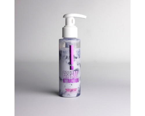 Увлажняющий крем-гель для тела с ароматом ежевики Creamy Attraction Blackberry - 100 мл.