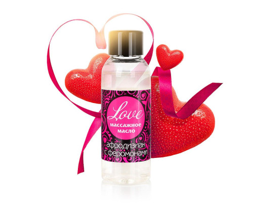 Массажное масло с феромонами Love - 50 мл.