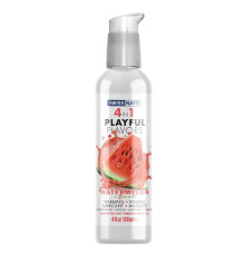 Массажный гель 4-в-1 Watermelon с ароматом арбуза - 118 мл.