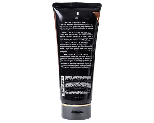 Массажный крем для тела с ароматом шоколада Intoxicating Chocolate - 200 мл.