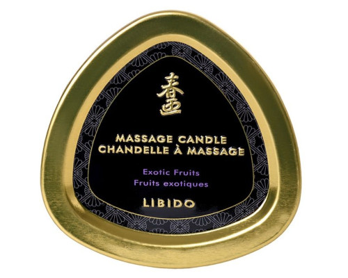Массажная свеча Exotic Fruits с ароматом экзотических фруктов - 170 мл.