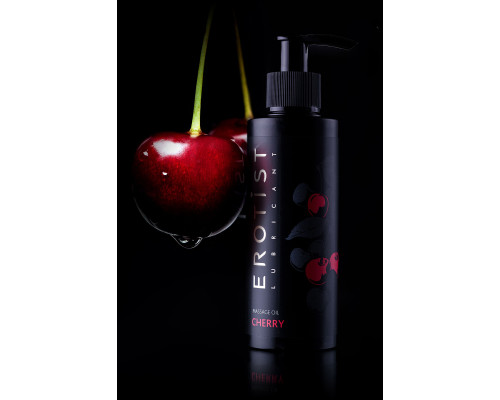 Массажное масло Erotist CHERRY с ароматом вишни - 150 мл.