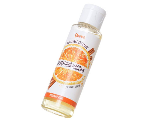 Масло для массажа «Ароматный массаж» с ароматом апельсина и корицы - 50 мл.