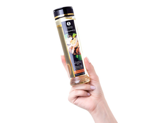 Массажное масло Organica с ароматом миндаля - 240 мл.