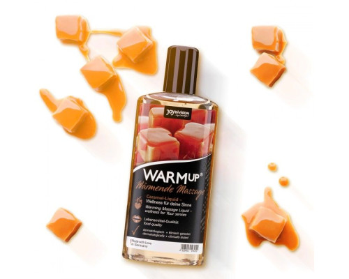 Разогревающее масло WARMup Caramel - 150 мл.