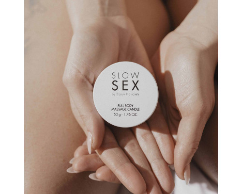 Массажная свеча для всего тела Slow Sex - 50 гр.