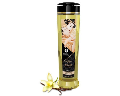 Массажное масло с ароматом ванили Desire - 240 мл.