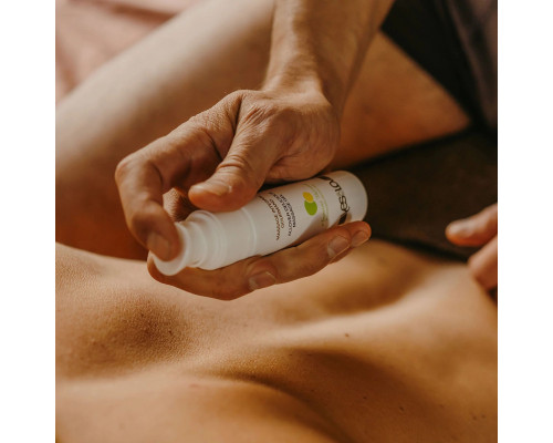 Универсальный массажный гель 3-в-1 Allover Delicious с ароматом ананаса и зеленого чая - 50 мл.