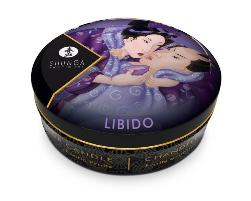 Массажная свеча Exotic Fruits с ароматом экзотических фруктов - 30 мл.